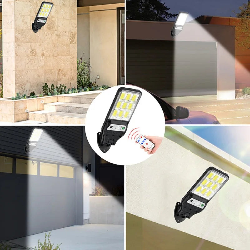 2025 Powerful Solar LED Light 200000LM Super Bright Solar Street Lamp Outdoor Waterproof Motion Sensor 3 Modes Garden Wall Light