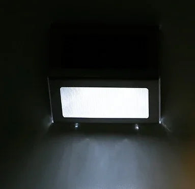 Solar Step Lights Solar Fence Lights Outdoor LED Stainless Steel Wall Lamps Deck Lights For Stair Fence Step Walkway Patio