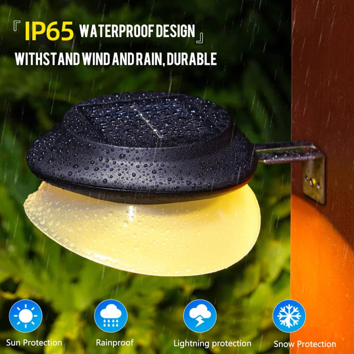 Hot Sale Fence Solar Light, Home Garden Outdoor Courtyard Fence Wall Decoration LED Outdoor Wall Light