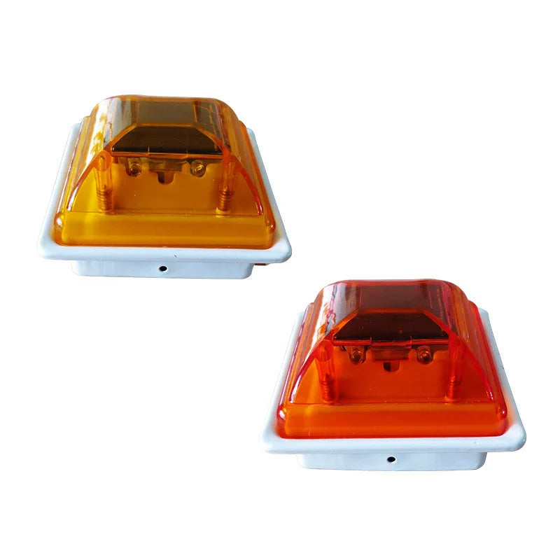 Solar Guardrail Post Cap Light Solar Highway Guardrail Outline Marker Solar LED Guardrail Light Reflective Outline Led Lights