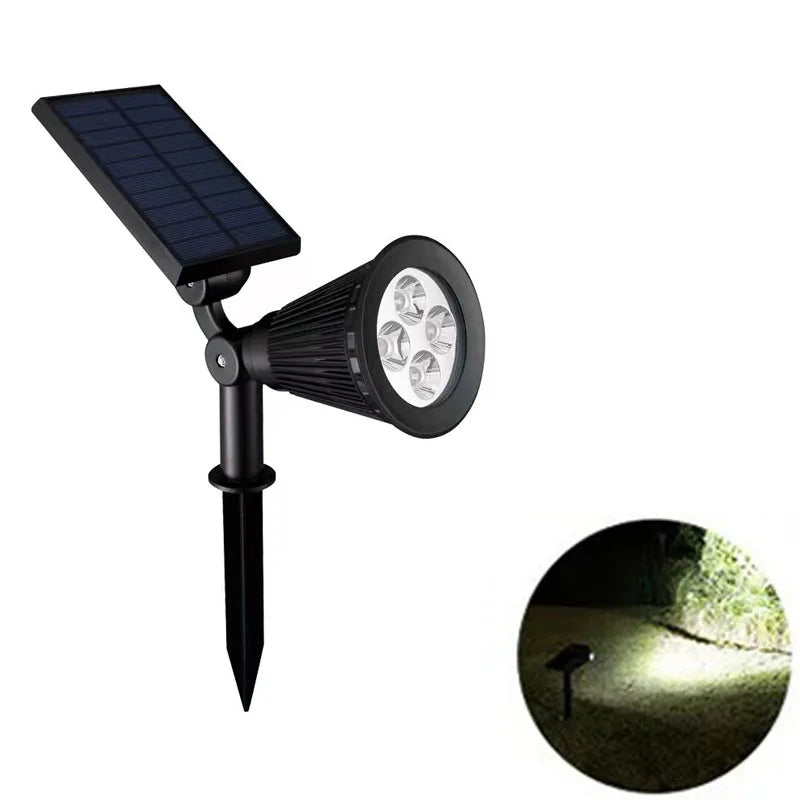 1/2 Packs Solar Lights Solar Spotlight Waterproof Solar Wall Light Solar Garden Light Solar Lamp Outdoor Spotlight