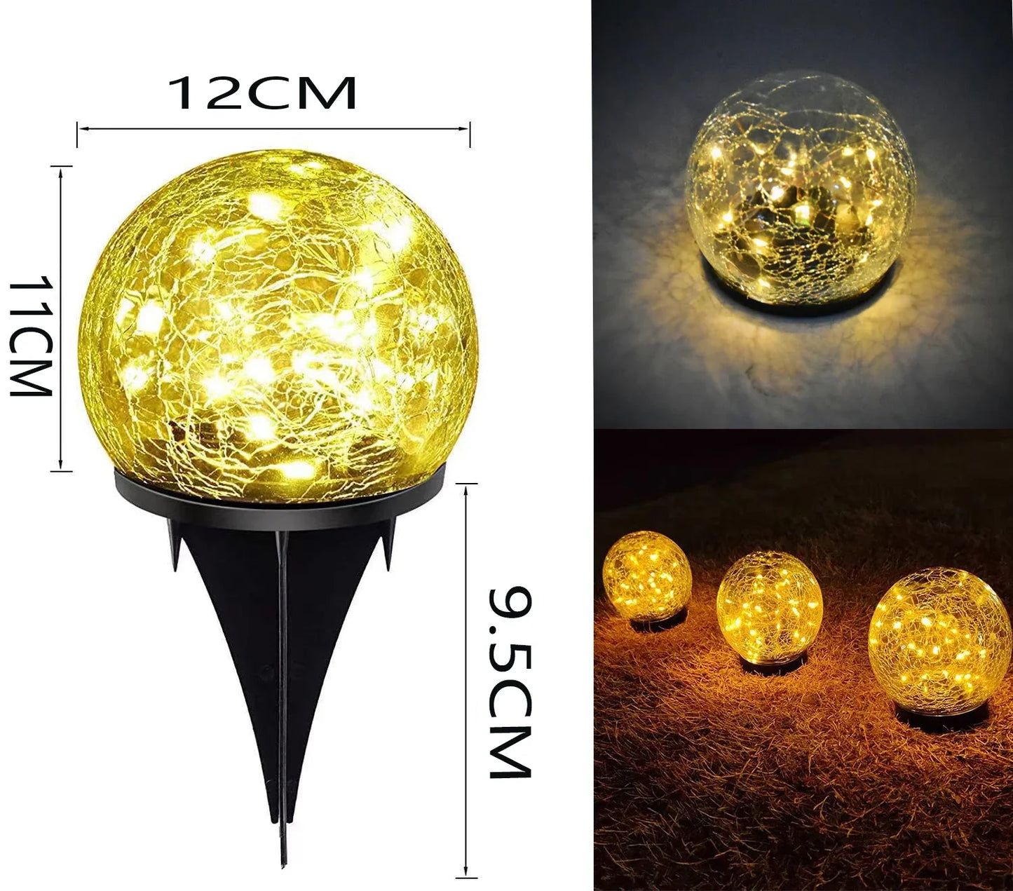 Solar Courtyard Outdoor Lights Garden Landscape Layout Decoration Underground Lamp Home Yard Waterproof Atmosphere LED Lights