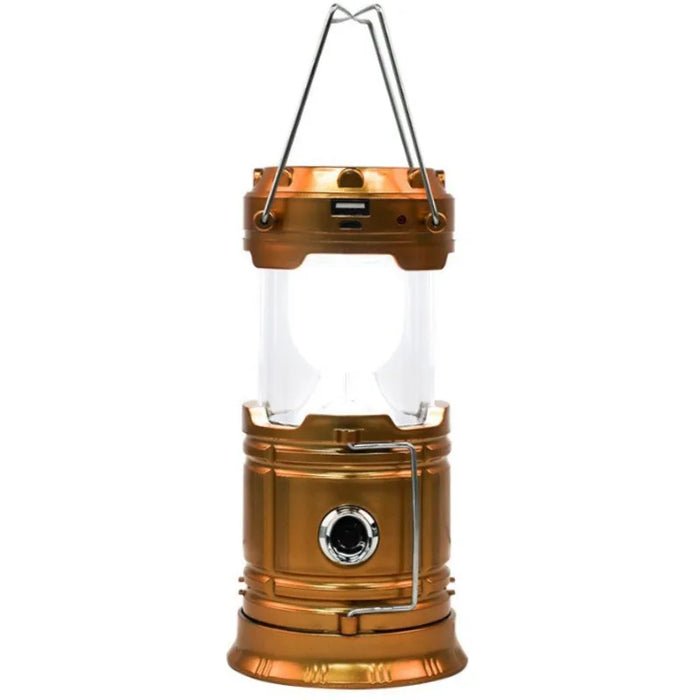Powerful Solar LED Camping Lantern Outdoor Camp Tent Lamp USB Rechargeable Portable Emergency Lights Stretch Hang Lantern
