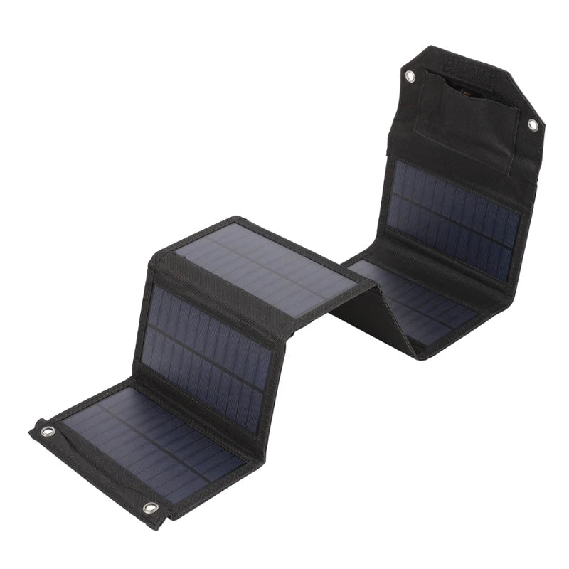 100W 80W 60W Foldable Solar Panel 5V USB Portable Folding Bag Battery Charger for Phone Outdoor Camping Waterproof Power Bank