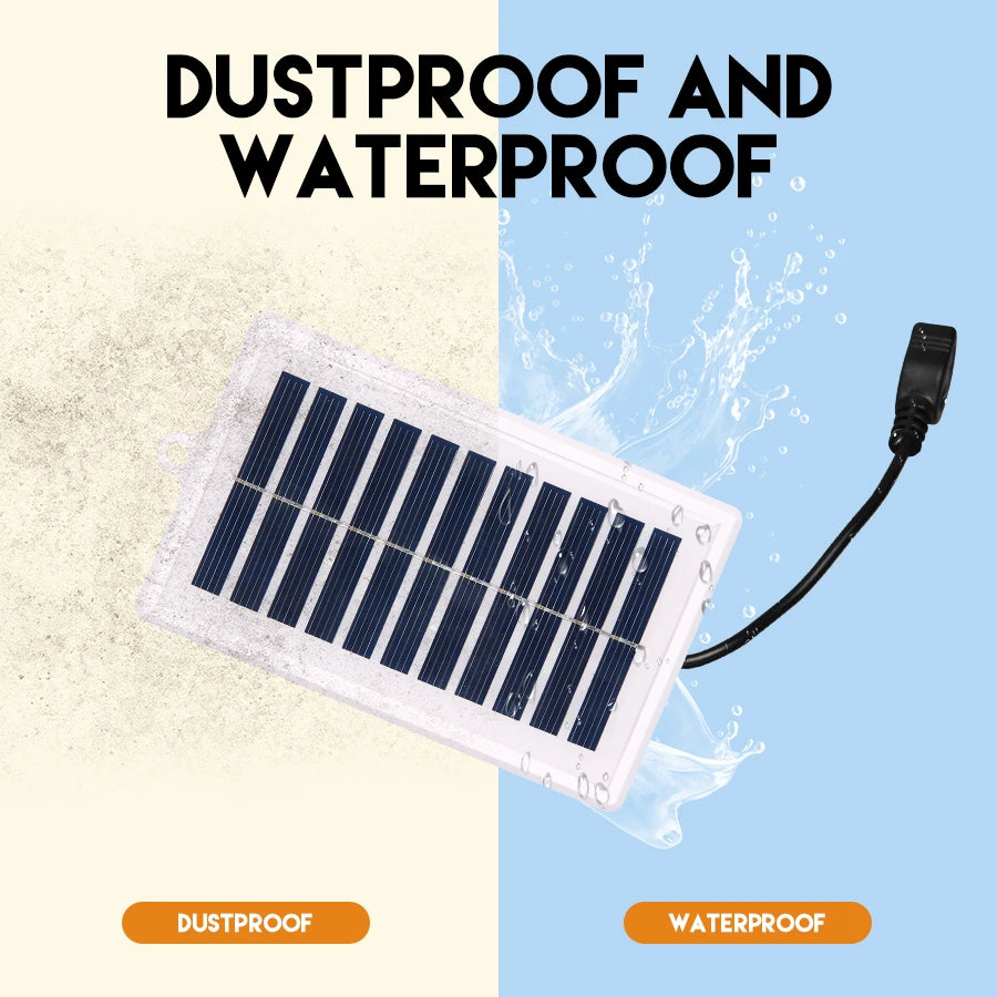 Solar Camping Equipment Emergency Tool Portable Power Source for Outdoor Use Travel Camping Flashlight Fan Mobile Phone Charging