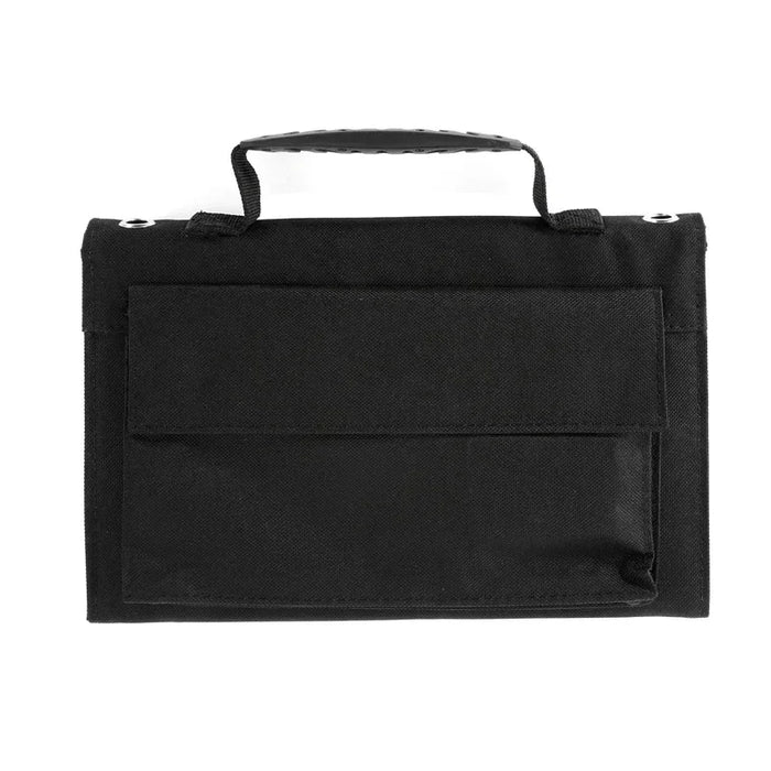 120W Solar Panel Folding Bag USB+DC Output Solar Charger Portable Foldable Solar Charging Device Outdoor Portable Power Supply