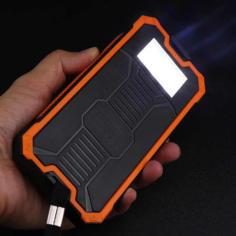 Xiaomi SolarPower 200000mAh Portable Power Bank Large Capacity Solar Outdoor External Battery Camping Fast Charging LED Display