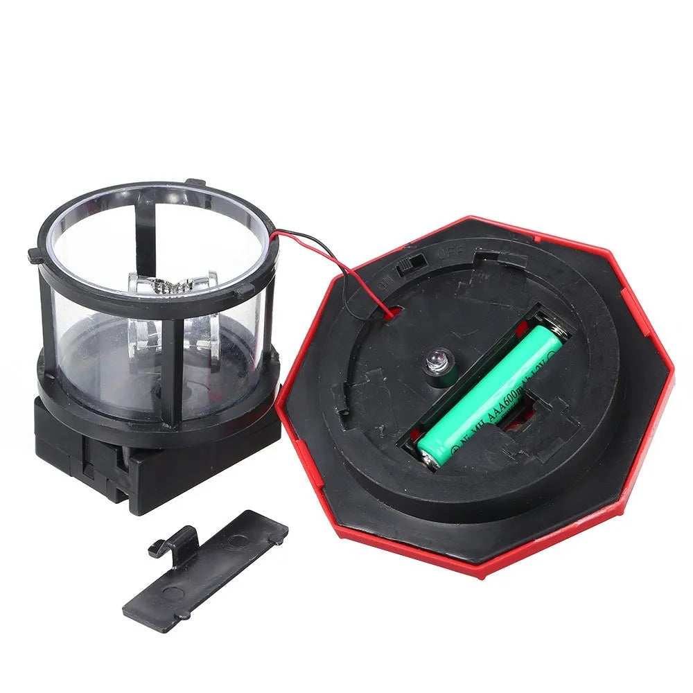 Solar Lighthouse with Rotating Lamp Garden Lights Outdoor Decorative LEDs Light for Path Yard Lawn Patio Drop shipping