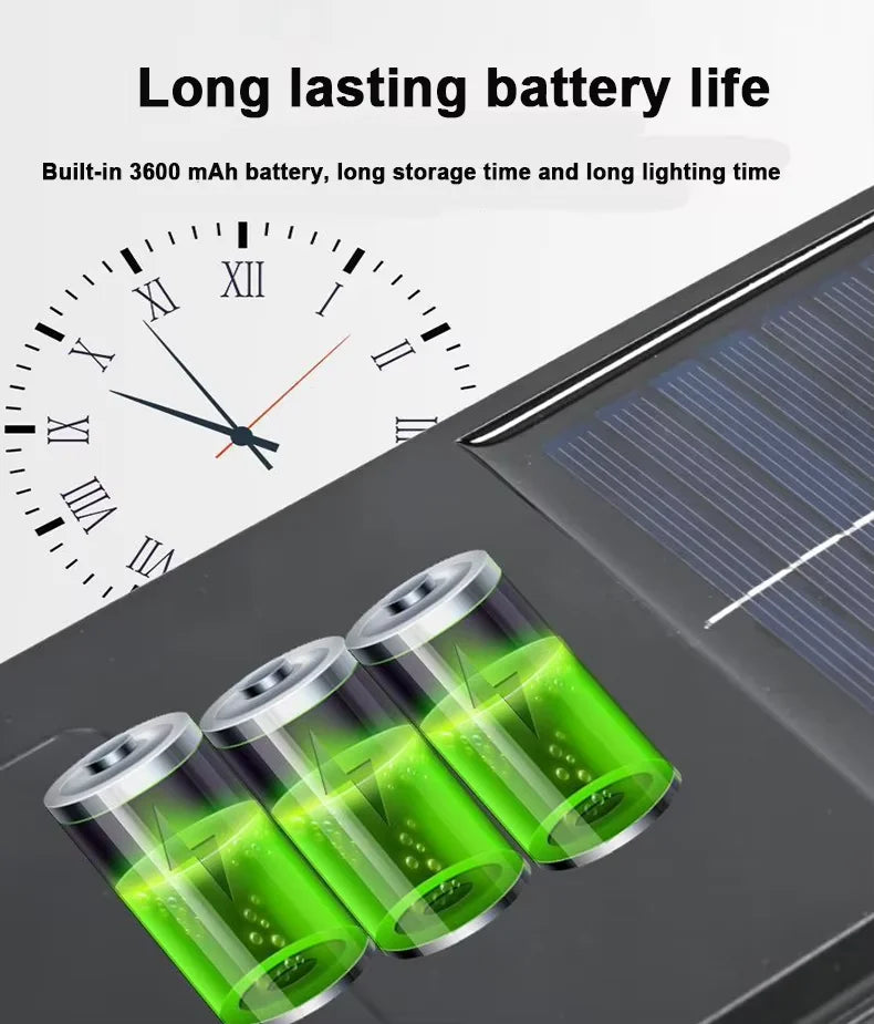 200000LM Solar Street Light Outdoors Solar Garden Lamp With Motion Sensor Waterproof External Solar Light For Balcony Yard Wall