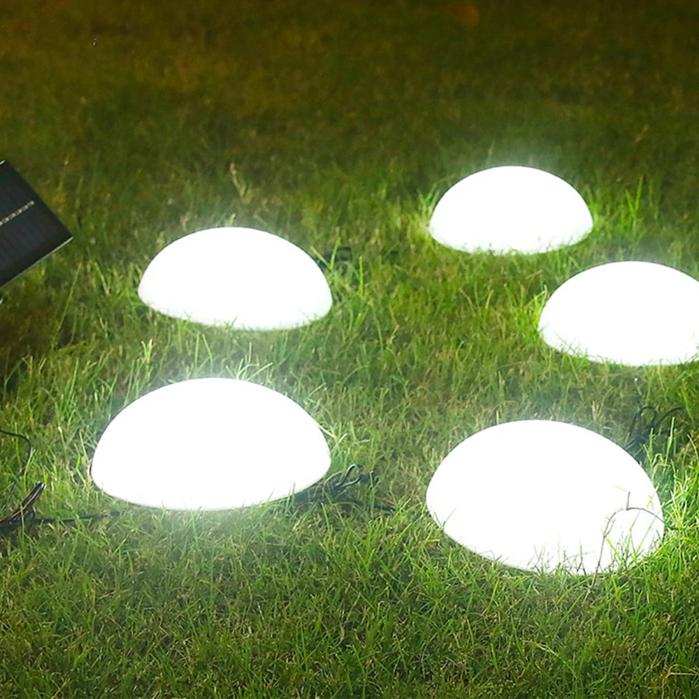 LED Solar Garden Light Outdoor Pathway Lawn Lamp Waterproof Landscape Christmas Lights Home Yard Driveway Patio Decor Lighting