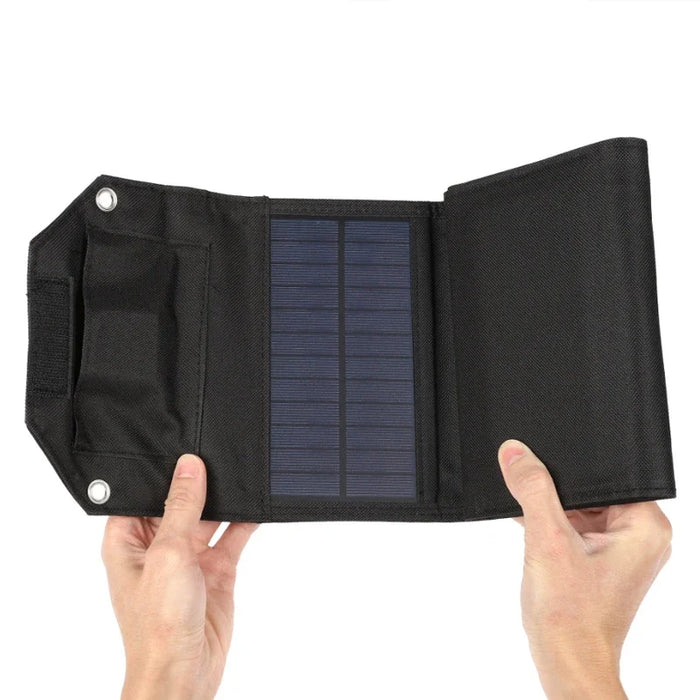 60W/80W/100W Folding Solar Panel Portable Battery Charger for Cell Phone Outdoor Waterproof Power Bank for Camping Accessories