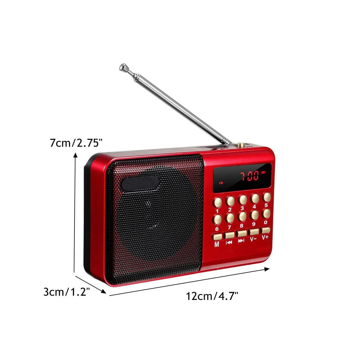 Portable Solar Powered Emergency Radio Hand Crank FM AM NOAA Weather Radio with LED Flashlight and Power Bank for Outdoor Use