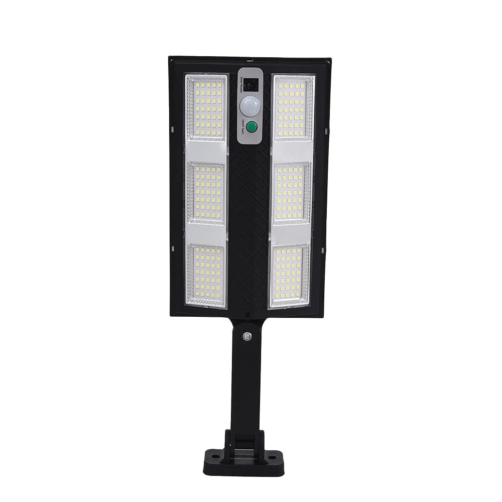 Outdoor Solar Street Light with Remote Control Solar Security Light 6500K Dusk to Dawn Motion Sensor Light for Garden Patio