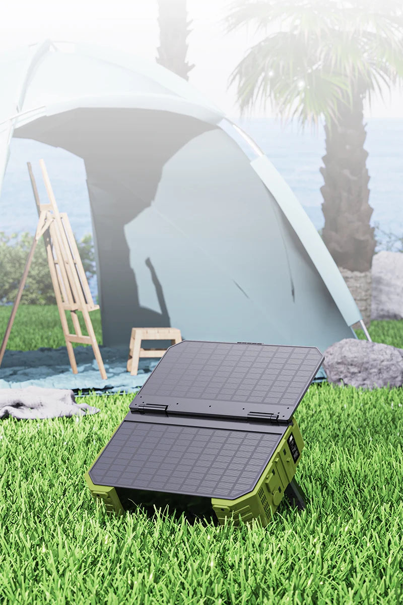 Portable High-power 600W Outdoor Camping Power Supply Factory Solar Emergency Mobile Energy Storage Power Bank
