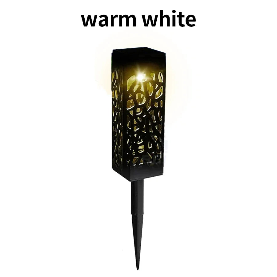 Outdoor Solar LED Solar Lawn Lights Waterproof Garden Decoration Lamp Yard Landscape Patio Pathway Retro Buried Path Light