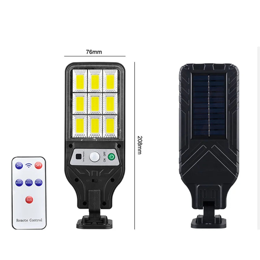 2025 Powerful Solar LED Light 200000LM Super Bright Solar Street Lamp Outdoor Waterproof Motion Sensor 3 Modes Garden Wall Light