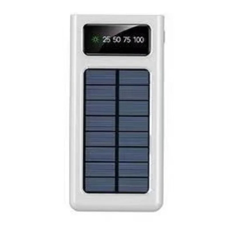 500000MAH 200000mAh 300000mAh Solar BCAK Power Bank, Convenient Ultra-thin Built-in Cable, Outdoor Camping Mobile Power Supply