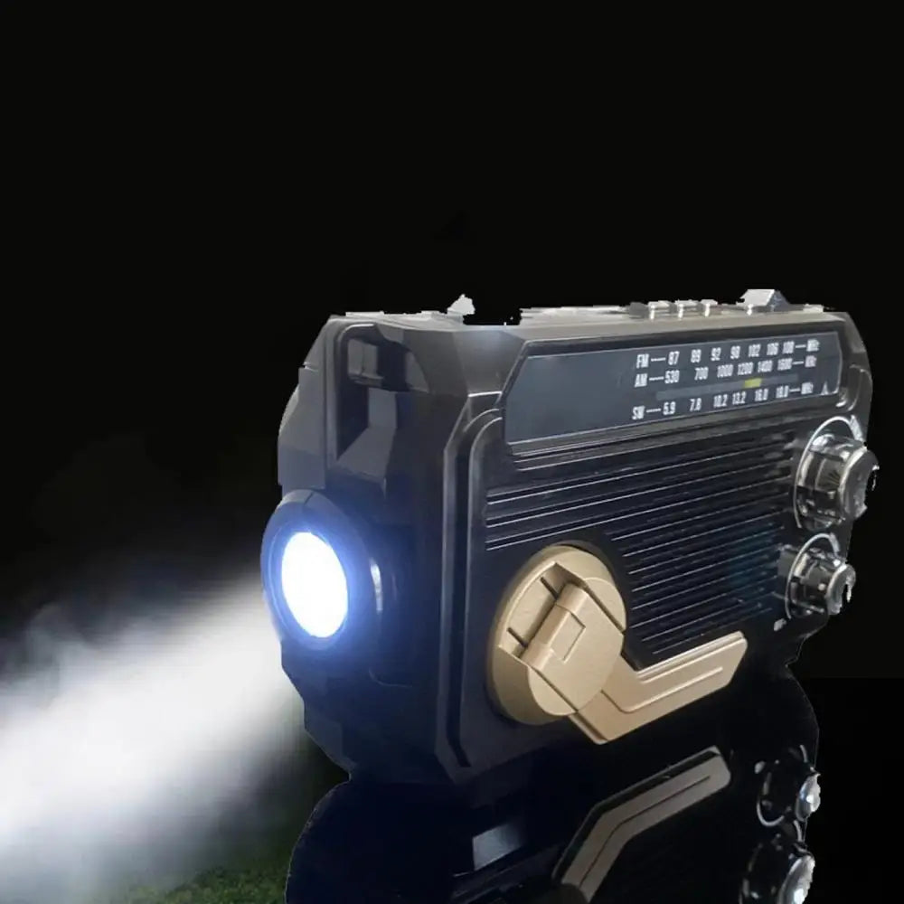 Solar Charging Emergency Radios Portable Radio Receiver Crank Radio Solar Hand Crank Radio Emergency Multifunctional Radio