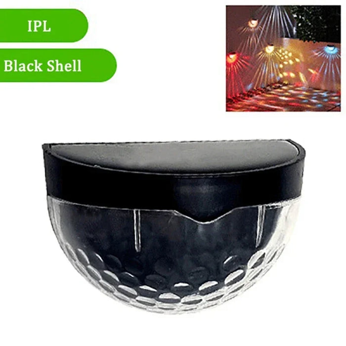 2/4/6/10/12/18/20Pcs Solar Fence Light Outdoor Waterproof Wall Lamps Festoon Decoration LED Light for Garden Step Patio Stairs