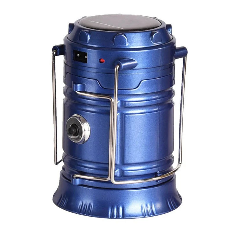Solar Camping Light Portable Rechargeable Foldable Outdoor Searchlight Multifunctional Camping Lighting