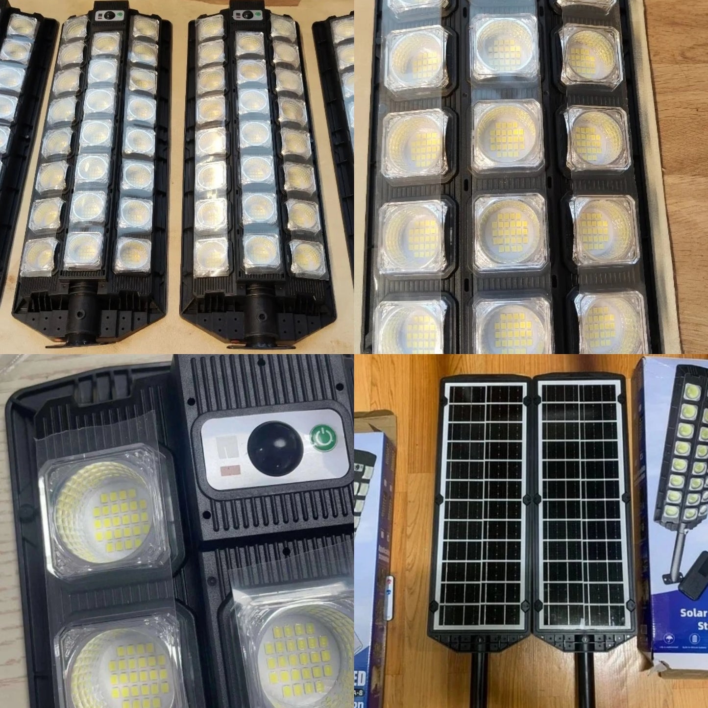 Powerful Solar Lights Outdoor 12000LM 598LED Motion Sensor Street Light 3Modes Waterproof IPX65 Garden Lamp With Remote Control