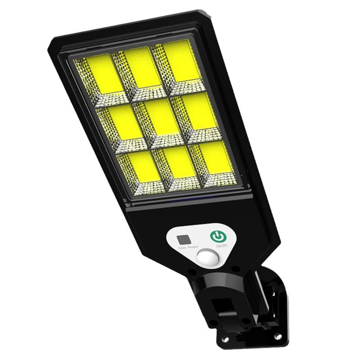 Solar Street Lights Outdoor Wireless Solar Security Wall Light Motion Sensor with 3 Lighting Modes for Porch Gutter Barn Garden