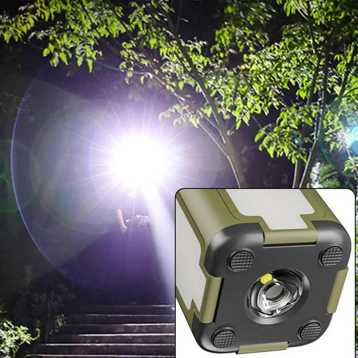 Camp Light Tent Lights For Camping Solar Portable 6 Modes Dimmable With 90 Degree Expandable 4 Led For Hiking Patio Tent Power