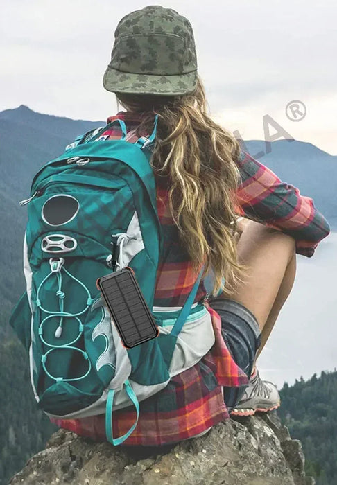 Solar Power Bank 99000mAh External Battery LED SOS Flashlight FAST Charging Portable Waterproof Powerbank for Smart Mobile Phone