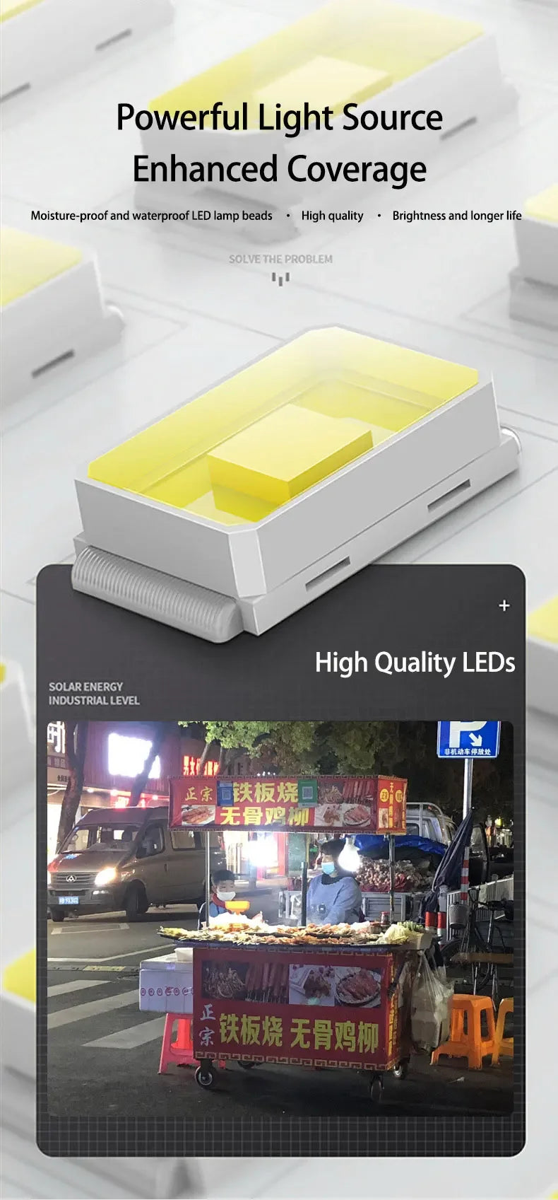 Solar Energy Camping Lamp 5 Modes SOS Waterproof USB Rechargeable LED Remote Control Foldable Lantern Portable Emergency Lamp