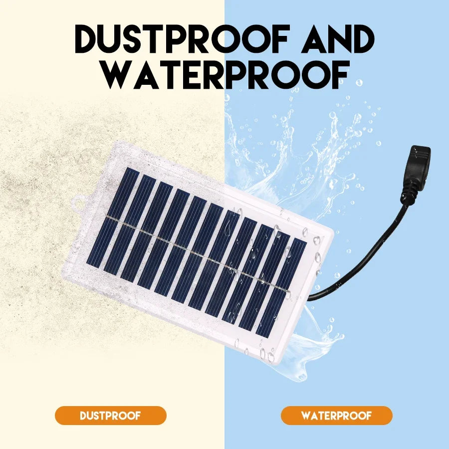 Solar Camping Equipment Emergency Tool Portable Power Source for Outdoor Use Travel Camping Flashlight Fan Mobile Phone Charging