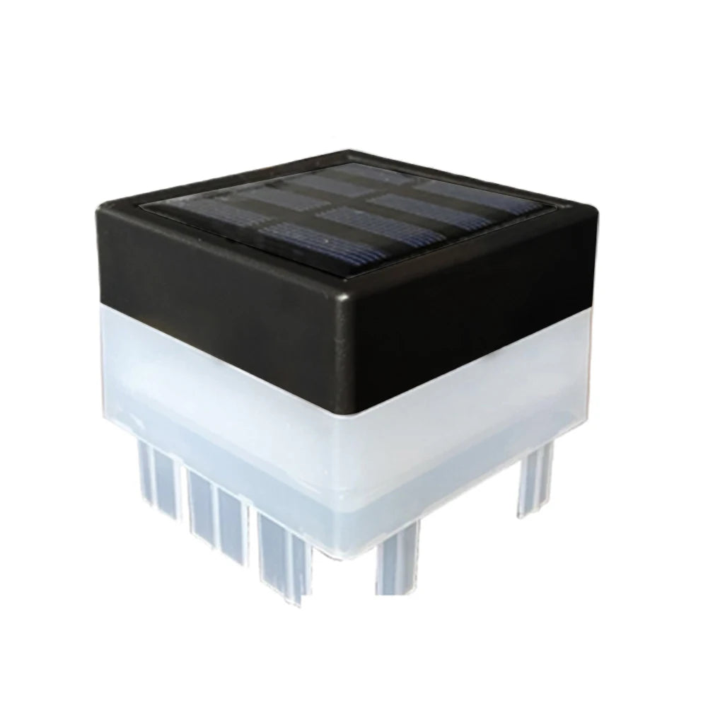 1-5Pcs Solar LED Fence Lamp Pillar Light Easy Installation Waterproof Outdoor Lamp GlowIing Path Yard Lights for Garden Decor