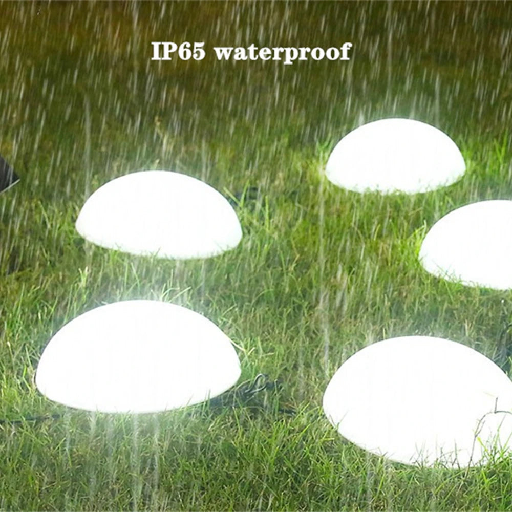 LED Solar Light Garden Lawn Lamp Waterproof Outdoor Landscape Christmas Lights Home Yard Driveway Patio Pathway Decor Lighting