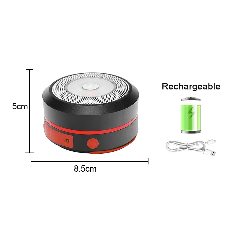 Camping Light Solar Rechargable Foldable Portable Lantern Power Bank Waterproof Flashlight Solar Lamp Camp Outdoor 