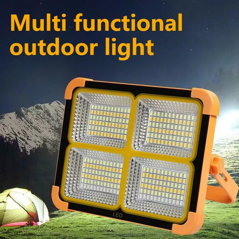Solar Camping Lantern High Rechargeable LED Tent Light with Magnet Repair Emergency Lamp Powerful Flashlight Outdoor Solar Lamp