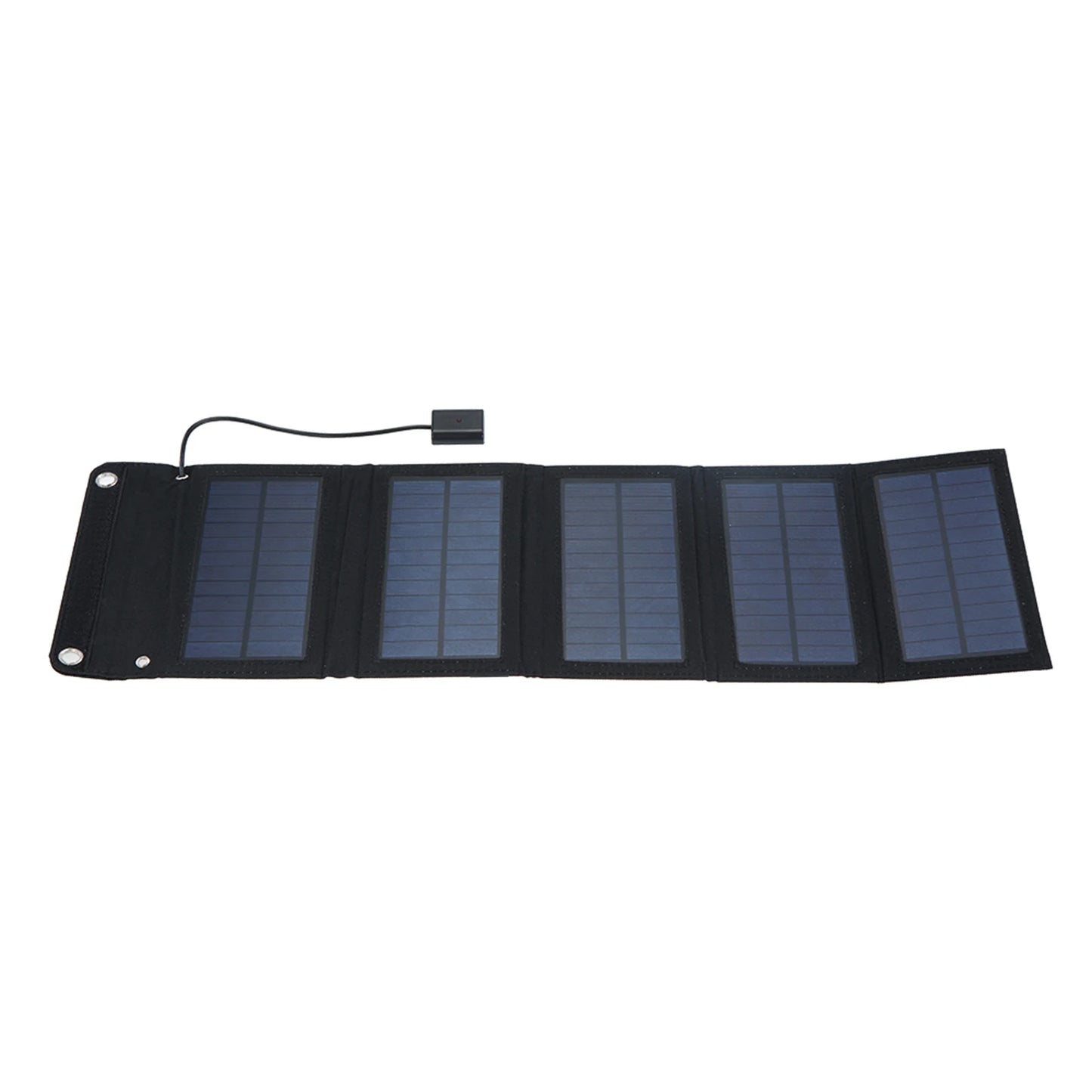 20W Solar Charger Foldable Solar Panel with USB Ports Waterproof Camping Travel Compatible for iPhone & Android Smartphones