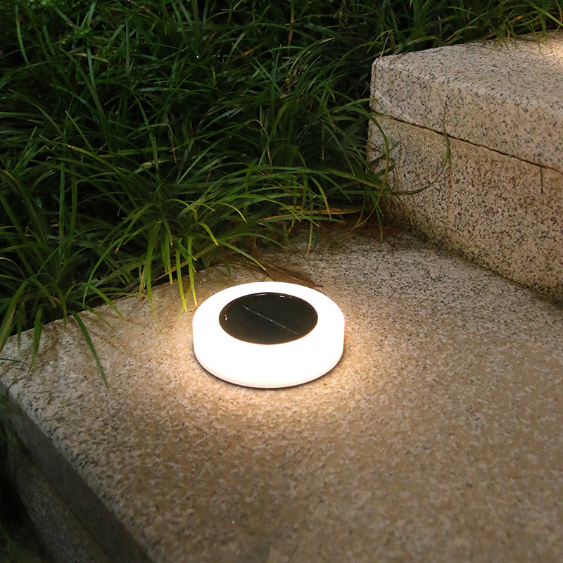 Solar Garden Lights Outdoor LED Solar Ground Lights Waterproof Landscape PathWay Floor Under Spot Lamp Decoration Lighting