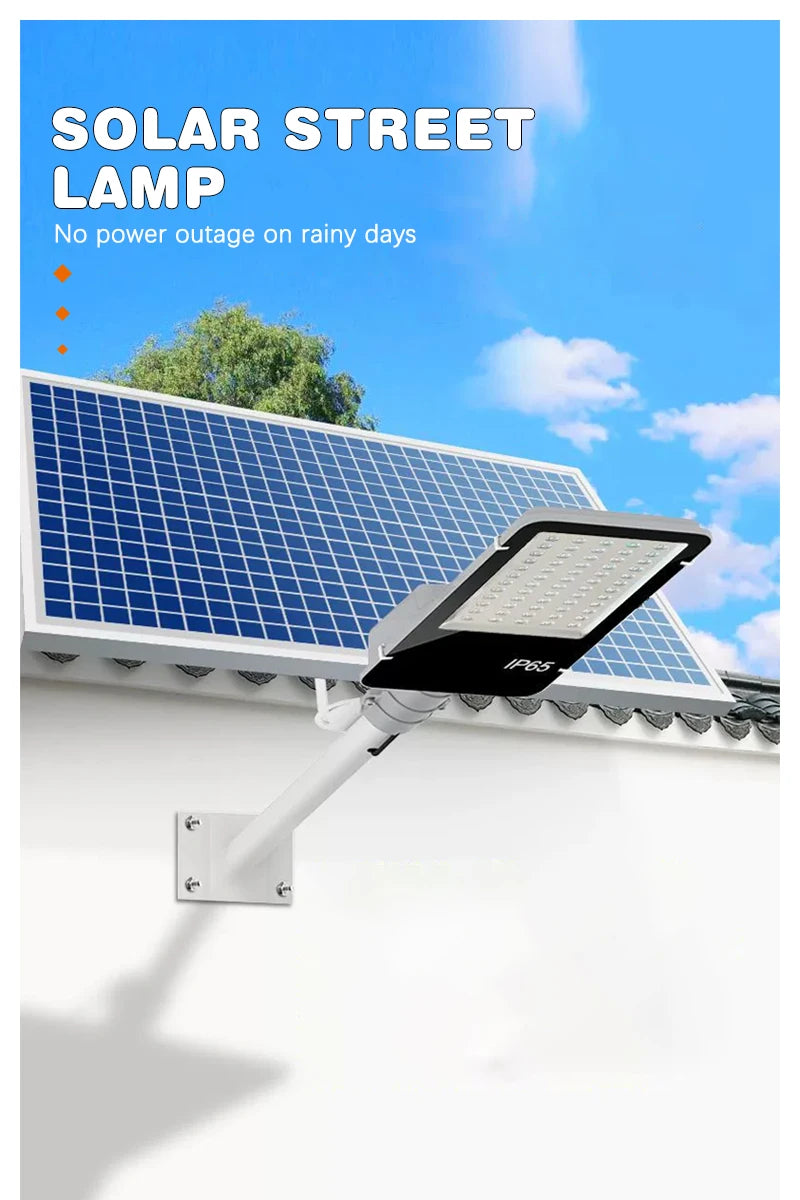 Led Solar Street Light Outdoor Garden IP65 Waterproof Solar Light 50-200W Courtyard Porch Balcony Garage Dusk To Dawn Wall Lamp