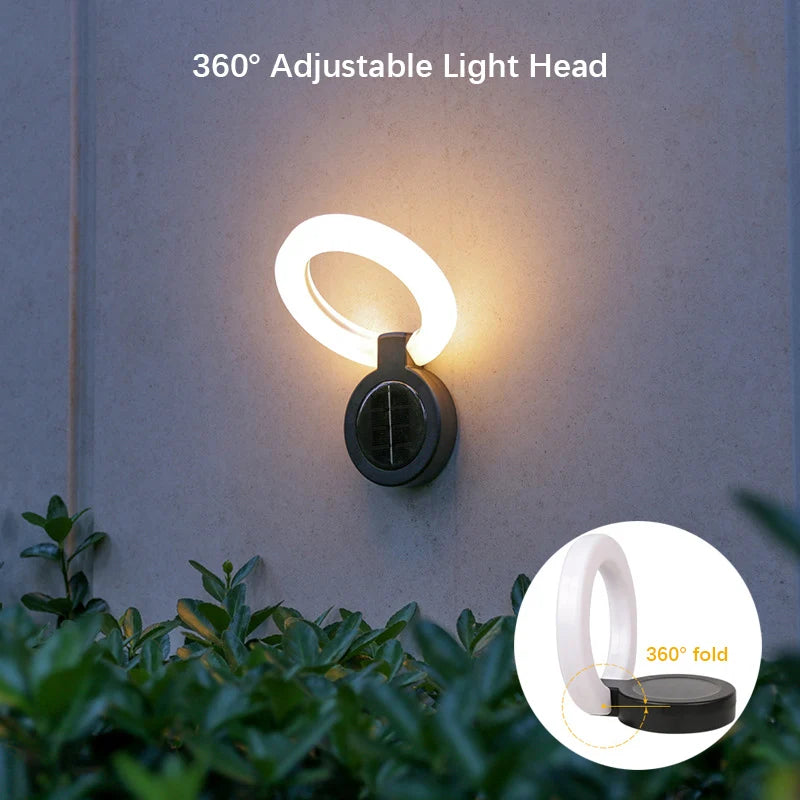 1/4Pack Solar Outdoor Lights,LED Waterproof Atmosphere Light,Warm white lamp,for Garden Fence Buried Lawn Porch Walkway Decor