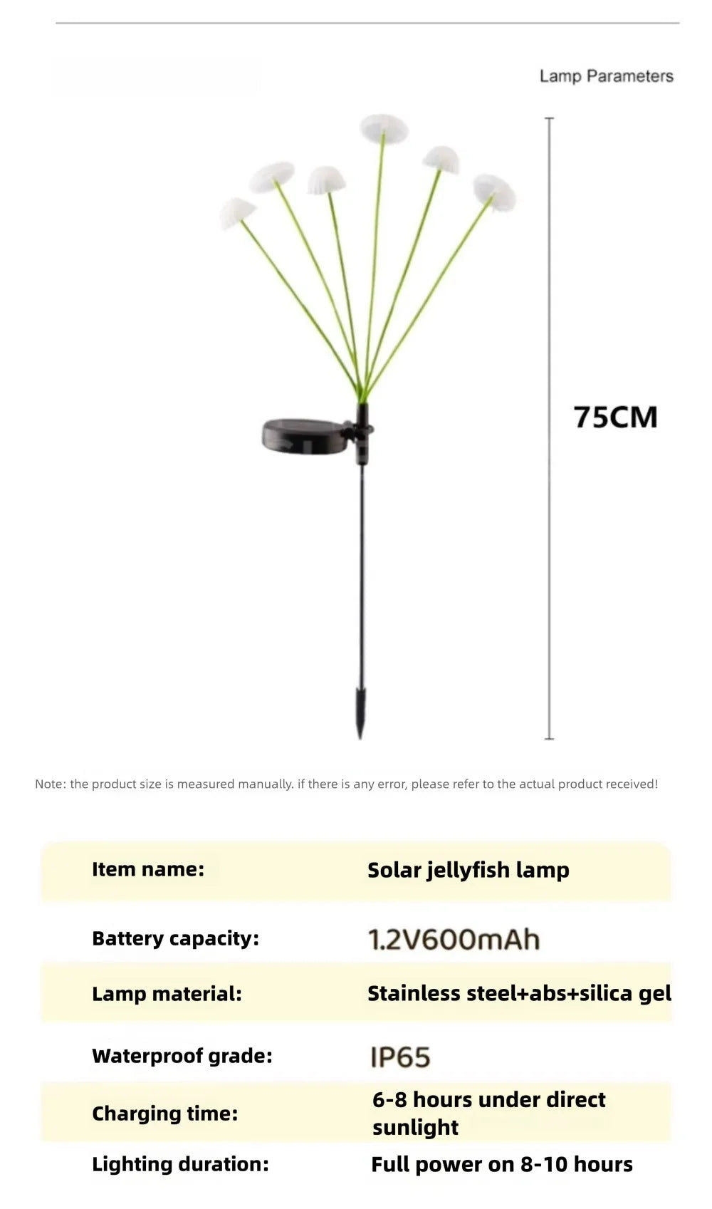 1/2/3/4PCS LED Solar Outdoor Jellyfish Swaying Lights Waterproof Garden RGB Mushroom Lawns Lamp for Patio Yard Garden Decoration