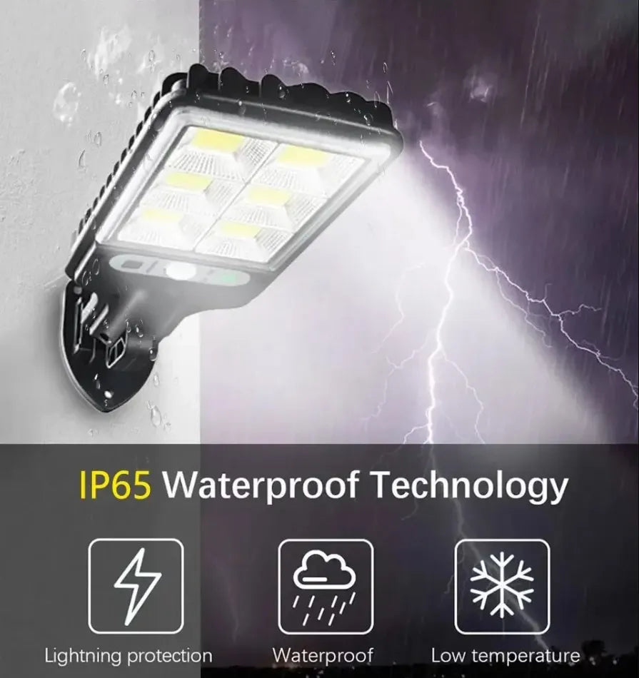 2025 Powerful Solar LED Light 200000LM Super Bright Solar Street Lamp Outdoor Waterproof Motion Sensor 3 Modes Garden Wall Light