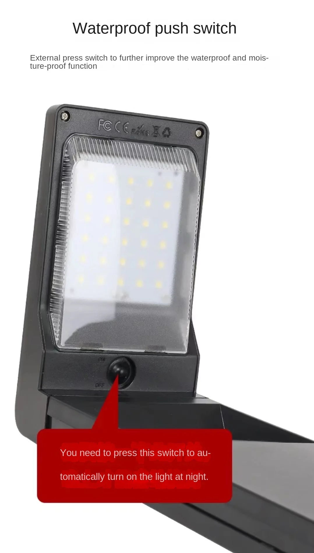 LED Solar Lawn Lights Outdoor Waterproof Courtyard Lights Garden Villas Residential Areas Decorative Areas