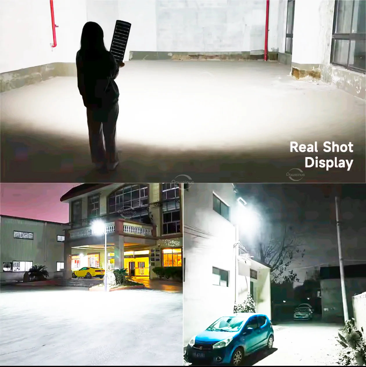 Super Bright 10000W/5000W/500W Outdoor Solar Light 300°Wide Angle Motion Sensor Street Light Outdoor High Power LED Street Lamp