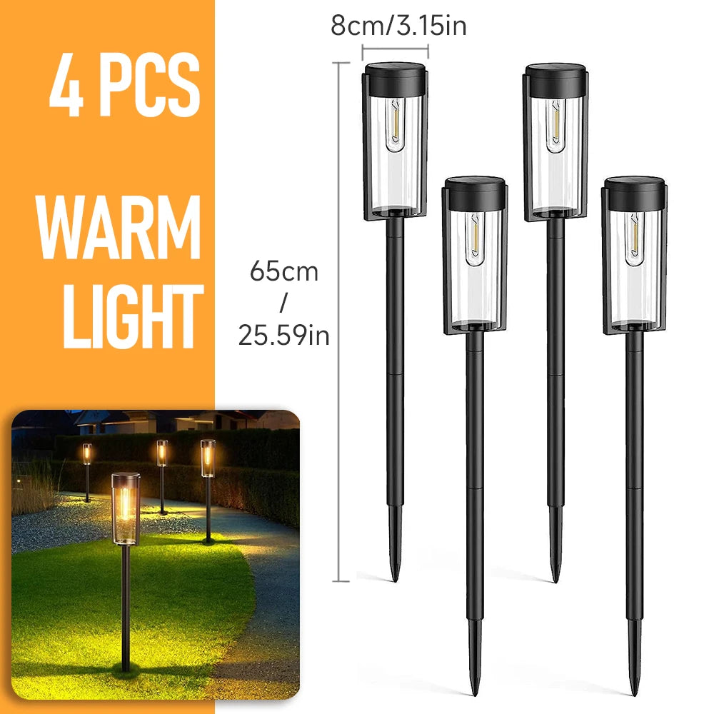 LED Solar Wall Mount Light Outdoor Solar Powered Auto On/Off Waterproof Garden Decoration Yard Post Porch Fence Lawn Lights