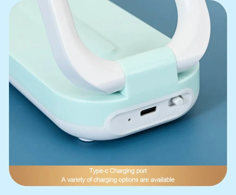 Foldable Solar Powered Desk Lamps and USB Rechargeable Eye Protection Reading Lights Room Bedside Dimmable Desk Night Lighting