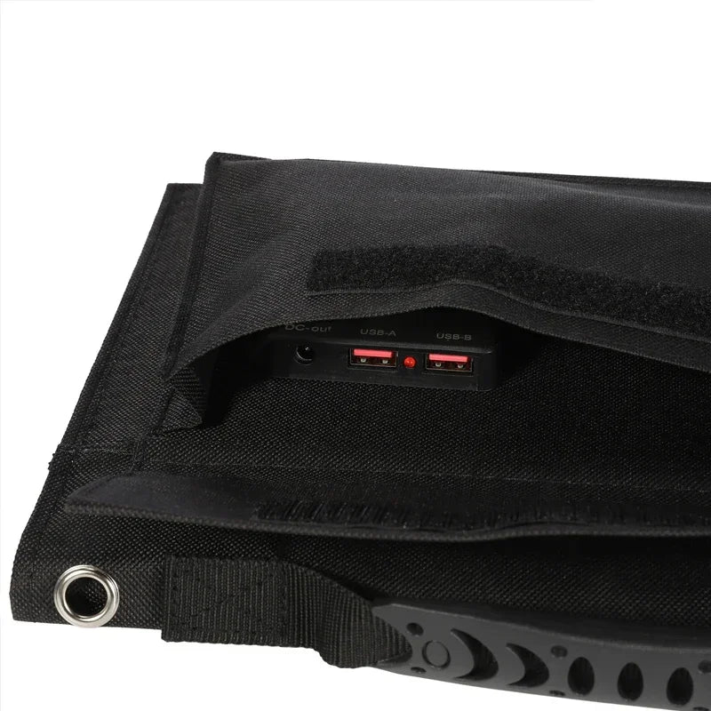 1000W Foldable Solar Panel Portable Solar Cell Folding Bag With USB+DC 18V For Outdoor Hiking Camping Mobile Phone Charging
