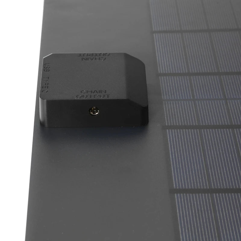 50W/100W Portable Solar Panel USB Outdoor Mobile Power DIY Travel Cell Phone Charger Car Yacht 12V18V Battery Pack Power Panel