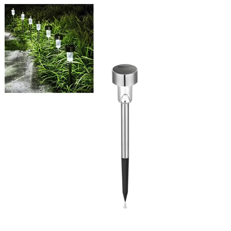 Solar Light Garden Decoration Tools Outdoor Solar Powered Lamp Waterproof Landscape Lighting for Pathway Patio Yard Lawn