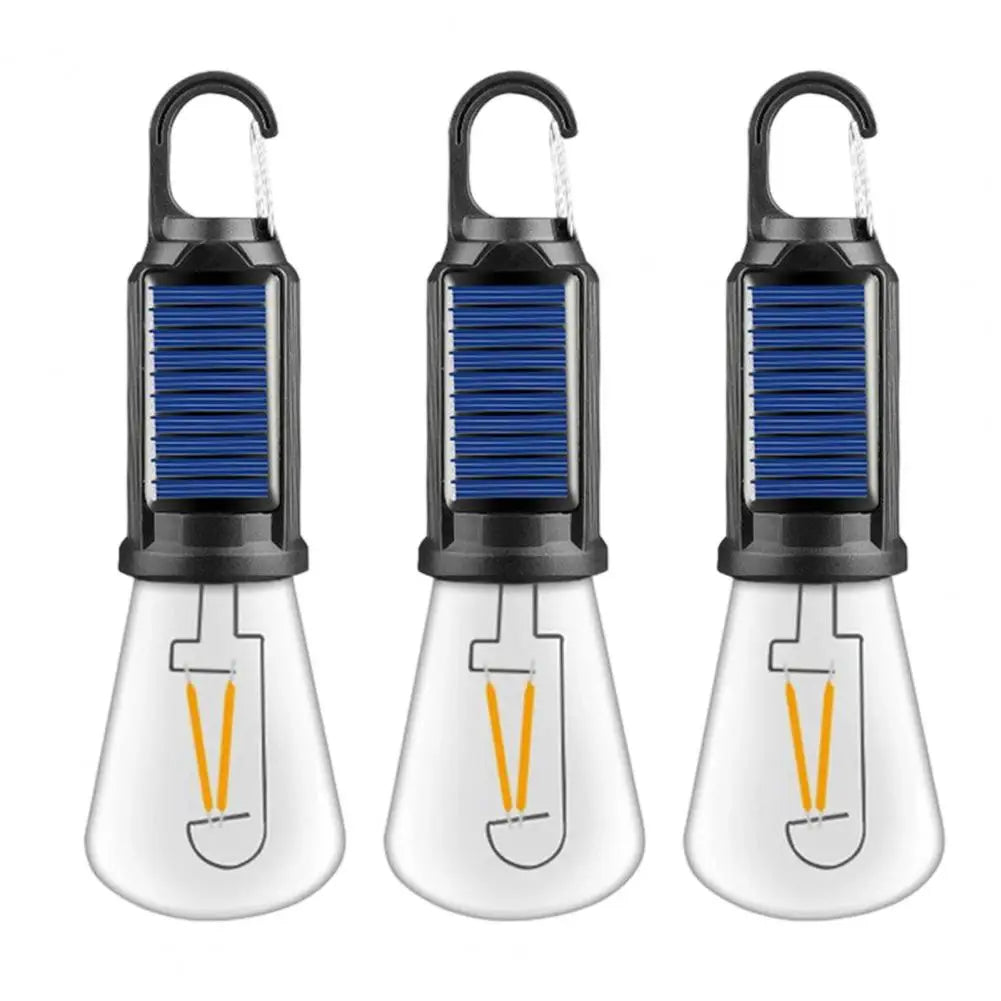 Rechargeable Camping Lantern Solar Powered Camping Light Portable Solar Rechargeable Camping Light for Outdoor for Adventure