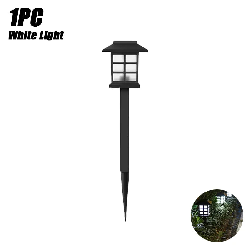 Led Solar Pathway Lights Waterproof Outdoor Solar Lamp for Garden/Landscape/Yard/Patio/Driveway/Walkway Lighting
