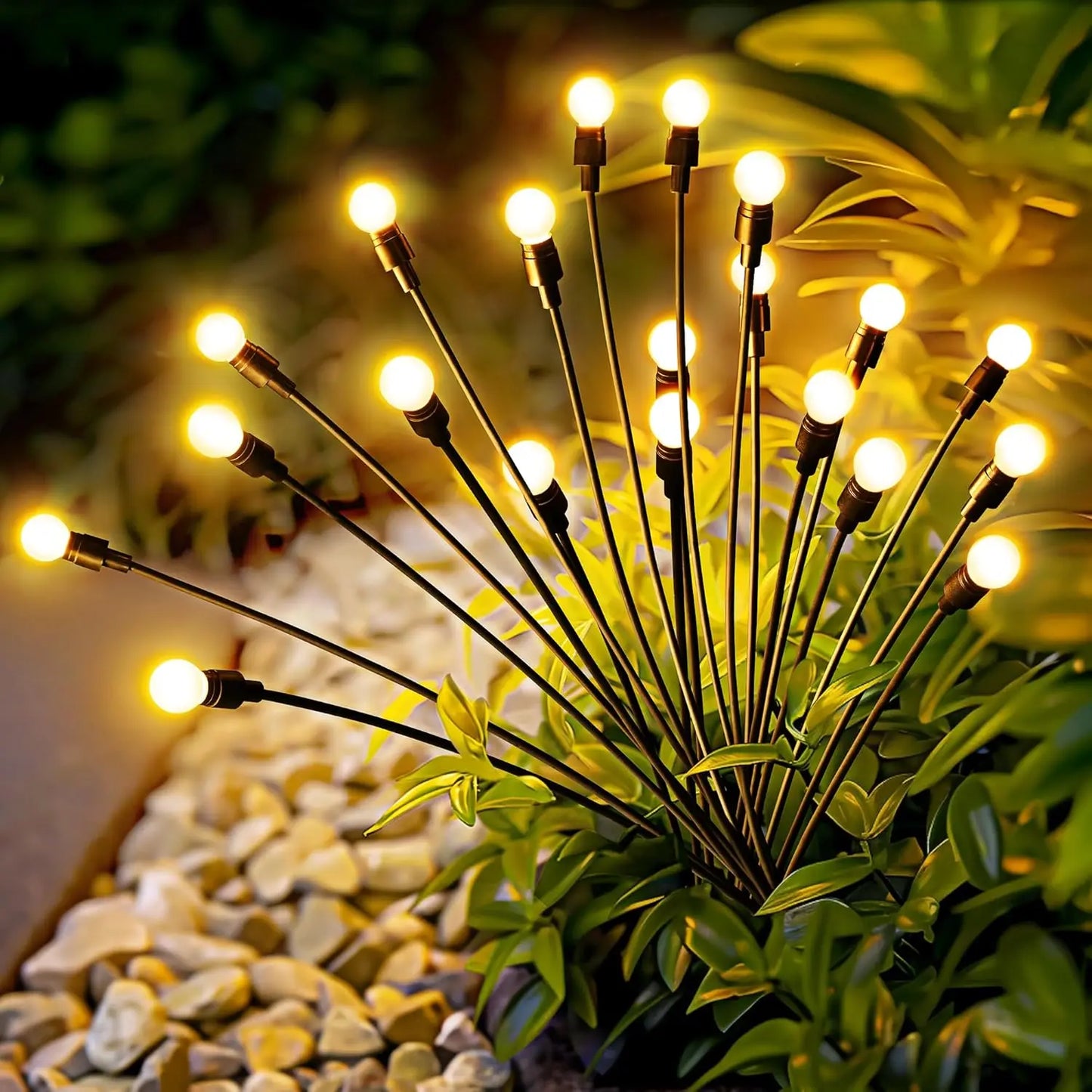 Solar Lights Outdoor Waterproo Solar Garden Lights Patio Lights Garden Decor Patio Decor Firefly Lights Solar Outdoor